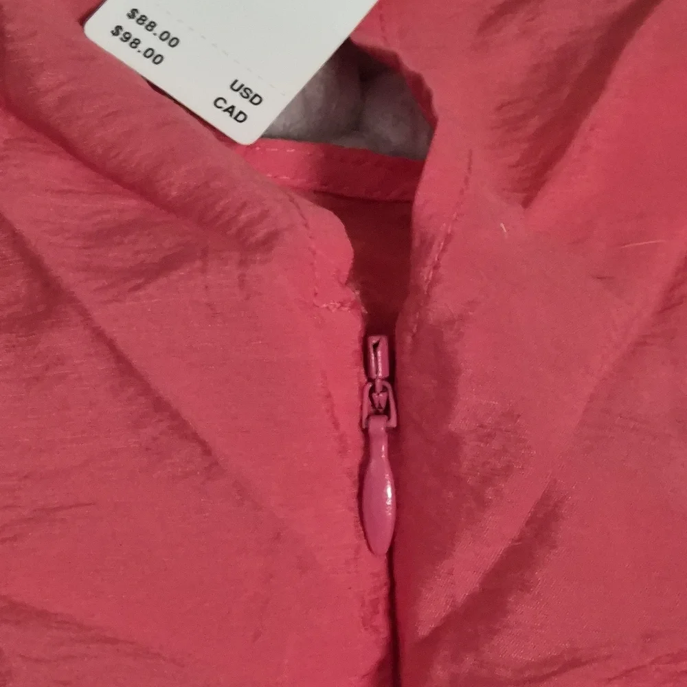 🔆 Anthropologie Pink Sleeveless Peplum Blouse with Pleated Waist - Picture 5 of 5